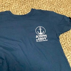 Stranger Things Scoops Ahoy T-Shirt Navy